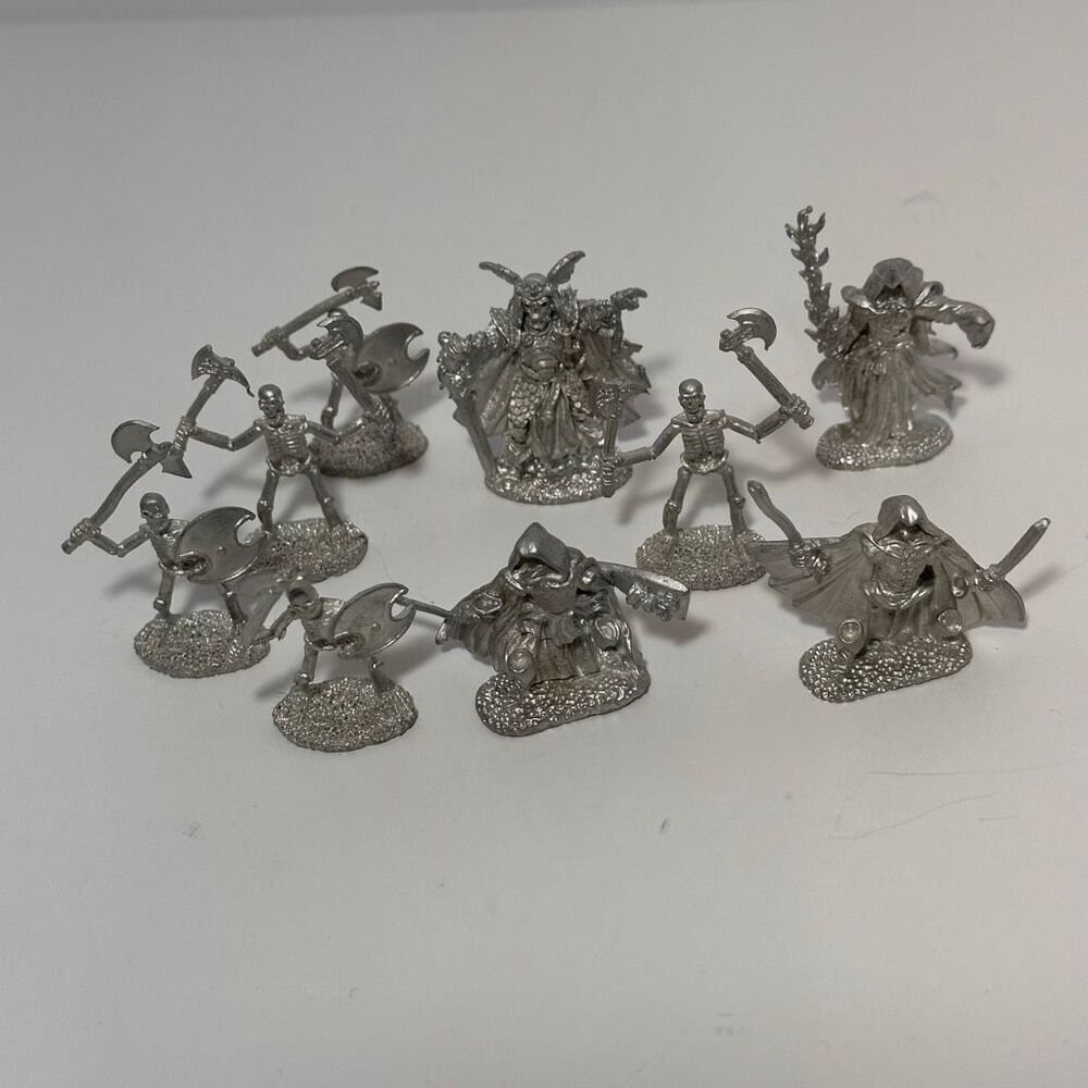 Dark Heaven Legends Reaper Miniatures Metal Unpainted Lot (9)